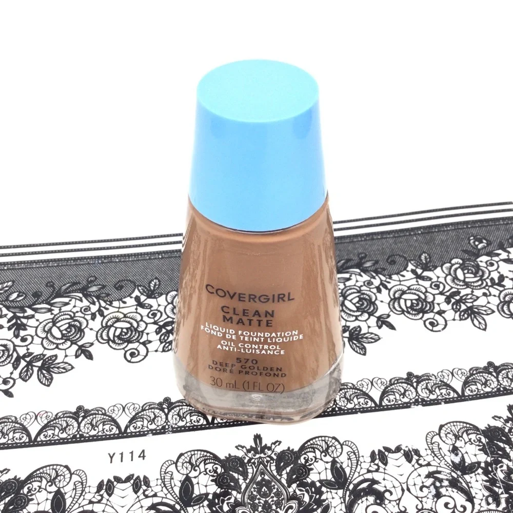 CoverGirl Clean Matte Liquid Foundation - #570 deep golden new